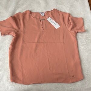 Calvin Klein Women's Blush Blouse